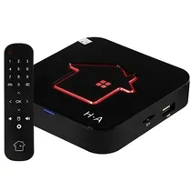 Receptor Fta HTV H-A 4K Ultra HD com Wi-Fi de 16GB Emmc/2GB Ram - Preto