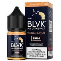 Liq BLVK Salt Vanilla Custard 35MG 30ML