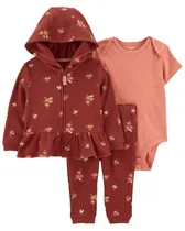 Conjunto Carter's 1N957210 Feminina - 3 Peças