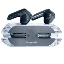 Fone de Ouvido Sem Fio Ecopower EP-H162 Bluetooth - Black  Fone de Ouv...