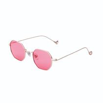 Oculos de Sol Feminino Daniel Klein DK4183-C6 - Dourado/Rosa