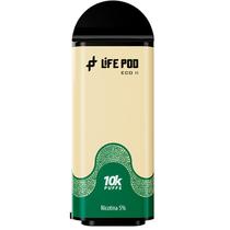 Vaper Descartavel Life Pod Eco 2 Cartridge 10000 Puffs com 5% de Nicotina - Mocha Ice