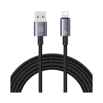 Cable Usams SJ669 USB-A A Lightning 2M Negro