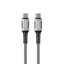 Cabo Havit USB-C Macho A USB-C Macho / 1M - Preto (CB6297)