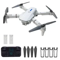 Mini Drone Quadcopter Cen Series No.2691 com 2 Baterias / HD / Dual Camera / App MRLFLY - Cinza