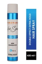 Panorama Mousse Haire Spray Double Effect Extra Hold 400ML