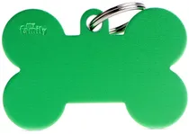 Medalha de Identificação Myfamily Osso XL MFXL06 - Verde