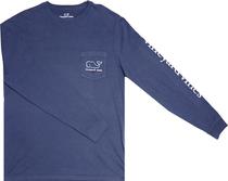 Outlet Camiseta Manga Longa Vineyard Vines 1V015268 Masculina - Navy