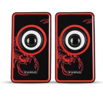 Speaker Gaming Marvo Scorpion SG-201RD / USB / Jack 3.5MM - Vermelho/Preto