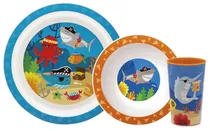Kit Refeiçao Aventuras Pirata Buba 15372 (3 Peças)