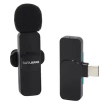 Microfone Sem Fio Fujita Japan FJ0071 - Preto
