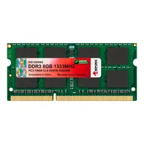 Memória para Notebook Keepdata, DDR3 8GB (1X8GB), 1333MHZ, So-DIMM, KD13S9/8G, Verde