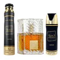 Perfume Lattafa Khamrak Kit Edp Unisex - 200/100/300ML
