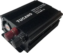 Inversor de Voltagem para Carro Tucano Power Inverter 24V A 220V/50HZ 500W Preto