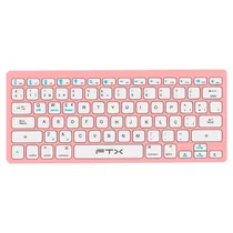 Teclado FTX FTXB1000 BT PT Ultra Slim Pink