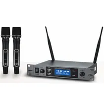 Ecopower Microfono Inalambrico EP-M308 2 Microfonos Bivolt Black