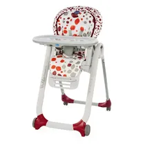 Chicco Juvenile Silla de Comer Polly PROGRES5 Cherry 5EN1 Detalles En El Producto 0M+ s/C