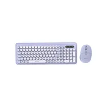 Teclado+Mouse FTX GK02 Wireless BT Lila