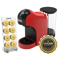 Cafeteira Quanta QTCMC50 com Portacaps Limi-Edition 220V + Xícara - Vermelho