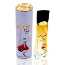 Perfume Lomani Red Paris Eau de Parfum Feminino 100ML  Perfume Lom...