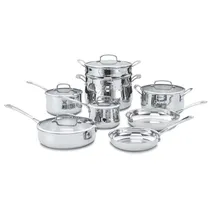 Juego de Ollas Cuisinart Contour Acero Inox 13PZS
