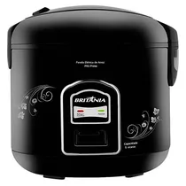 Panela Elétrica de Arroz Britânia PA5 Prime 400 Watts para 5 Xícaras 127V ~ 60HZ - Preta