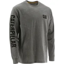 Camiseta Caterpillar Masculino Trademark Banner XL Cinza - 1510034-004