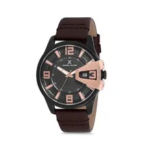 Relógio Analógico Masculino Daniel Klein Premium DK12161-3 - Marrom e Preto