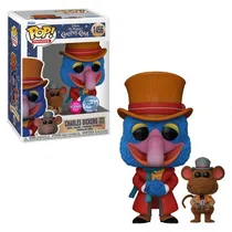 Funko Pop Disney The Muppet Charles Dickens Rizzo Flocked *Ex* 1456