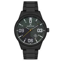 Relogio Analogico Masculino Daniel Klein DK.1.12671-6 Premium Gents / Pulseira de Aco Inoxidavel - Preto