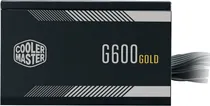 Fonte para Gabinete Cooler Master 600W G600 80 Plus Gold Bivolt (MPW-6001-ACAAG-U2)