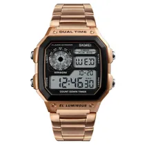 Relógio Masculino Digital Skmei 1335 RS Rose