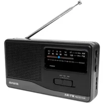 Rádio Portátil Aiwa AWFML3 A Pilha - Preto