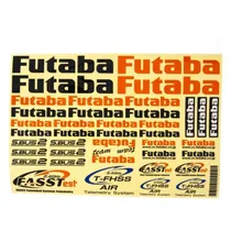 Futaba Adesivo Decal Sheet EBB1180