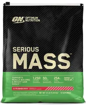Optimum Nutrition Serious Mass Strawberry - 5.44KG