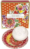 Sabonete Perfumado Fragonard Tilleul Cédrat 150G + Saboneteira 13CM