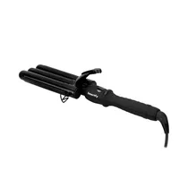 Modelador de Cachos Triplo Smartfy MC01B Cerâmica – Preto  Modelador d...