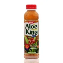 Suco de Romã Sem Açucar Okf com Aloe Vera Garrafa Pet 500ML