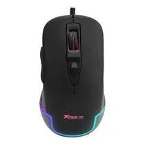 Mouse Gaming Xtrike Me GM-406G com Fio / 3200DPI / 1.5 Metros / USB / Rainbow Backlit - Preto