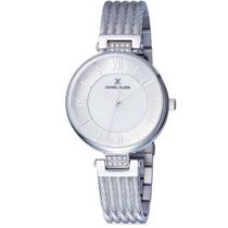 Relogio Analogico Daniel Klein Premium DK11901-2 Feminino, Metal - Prata