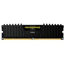 Memória Corsair Vengeance LPX, DDR4 32GB, 2666MHZ, C/DissiPador, CMK32GX4M1A2666C16, Preto  Memória Cor...