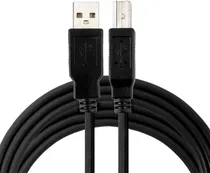 Cabo HLD USB 2.0 para USB-B com Filtro (5 Metros) - Preto