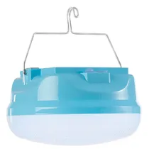 Lampada LED de Emergencia Luo LU-2191 / 2400MAH / Recarregavel USB - Azul