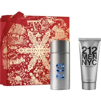 Kit Perfume Carolina Herrera 212 Men NYC Edt 100ML + Gel Pós-Barba 100ML - Masculino