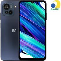 Smartphone Multilaser M23 Pro DS 6.5" 8GB/128GB Preto +Cartao 128GB Anatel Garantia 1 Ano