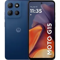 Motorola Moto G15 XT2521-2 Dual 512 GB - Azul com Carregador