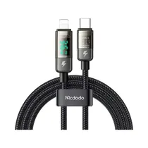 Cable Mcdodo CA-3601 USB-C A Lightning 1.8M Negro