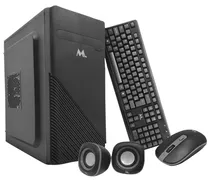 Gabinete ATX Mtek DK07 Kit Barebone Teclado, Mouse, Speaker e Fonte Português