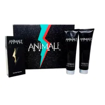 Perfume Animale Eau de Toilette Masculino 100ML + Gel de Banho + Pós Barba