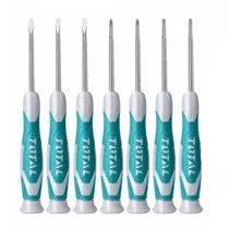 Kit de Llave de Fenda Total THT250726 7PCS